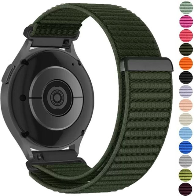YEELUSEE Uhrenarmband Nylon, geflochten, Unisex, 18/20/22mm - Bild 1