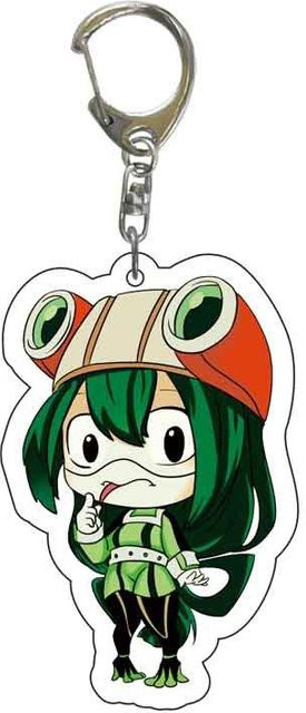 YIRAN Jewelry Schlüsselanhänger Acryl, Boku no Hero Academia, 5,5 cm, black, Unisex - Bild 1