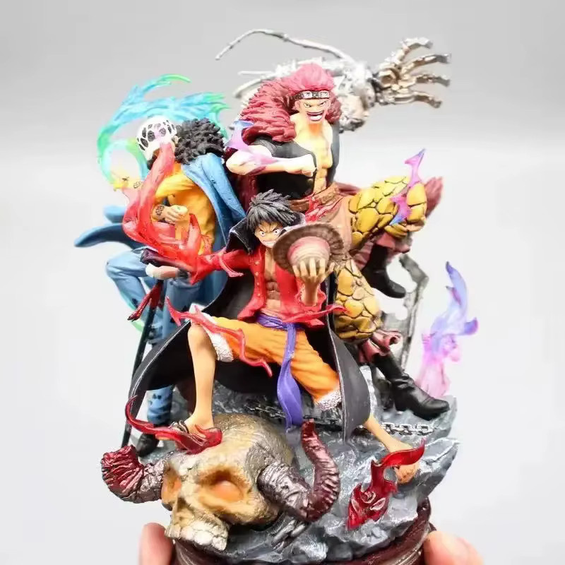 Bandai One Piece Ruffy Action Figur, PVC Modell Statue, 22cm - Bild 2