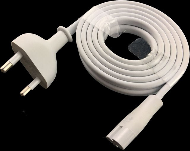 Apple Original OEM Weißes Stromkabel für Mac Mini, AirPort Base Station und Time Capsule - Bild 1