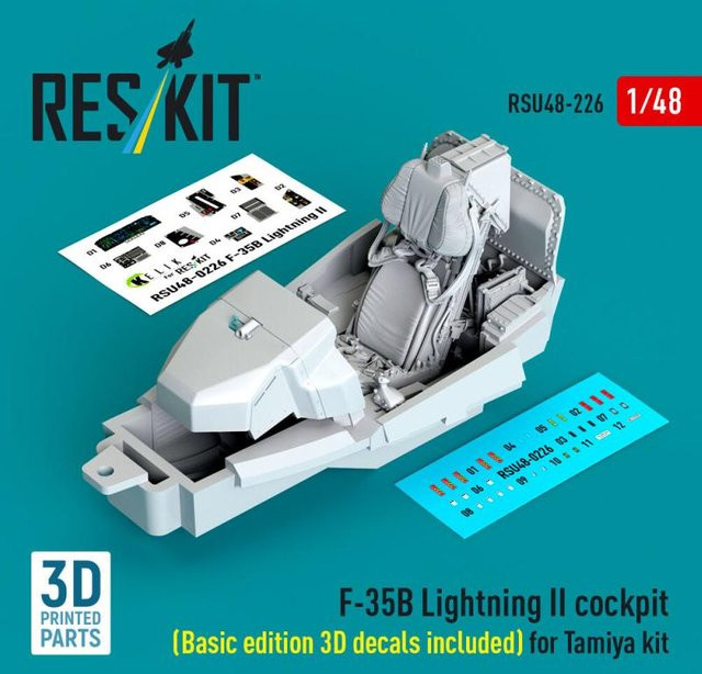 Tamiya F-35B Lightning II - Cockpit, Modellbau, 1:48 - Bild 1
