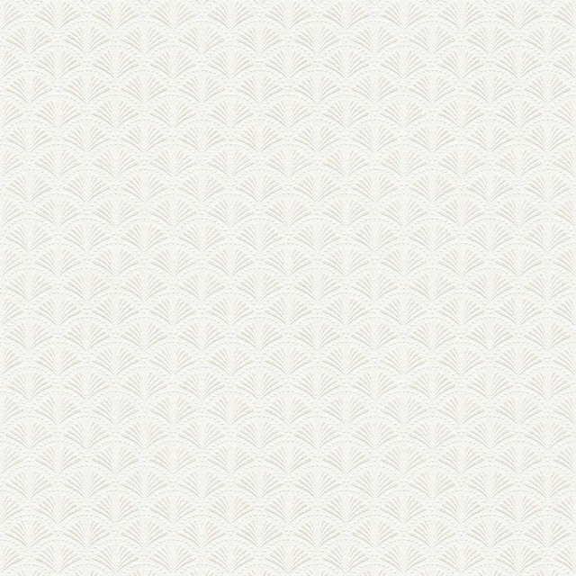 Tadessi Vliestapete Art Deco M1-No.655 in Weiß mit geometrischem Muster - Bild 1