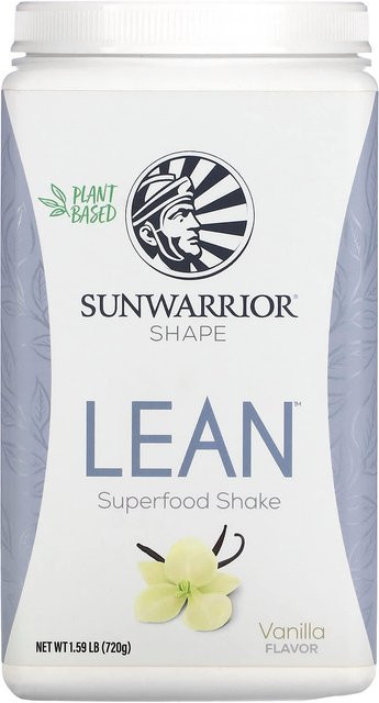 Sunwarrior Lean Superfood Shake Vanille 720 g - Bild 1