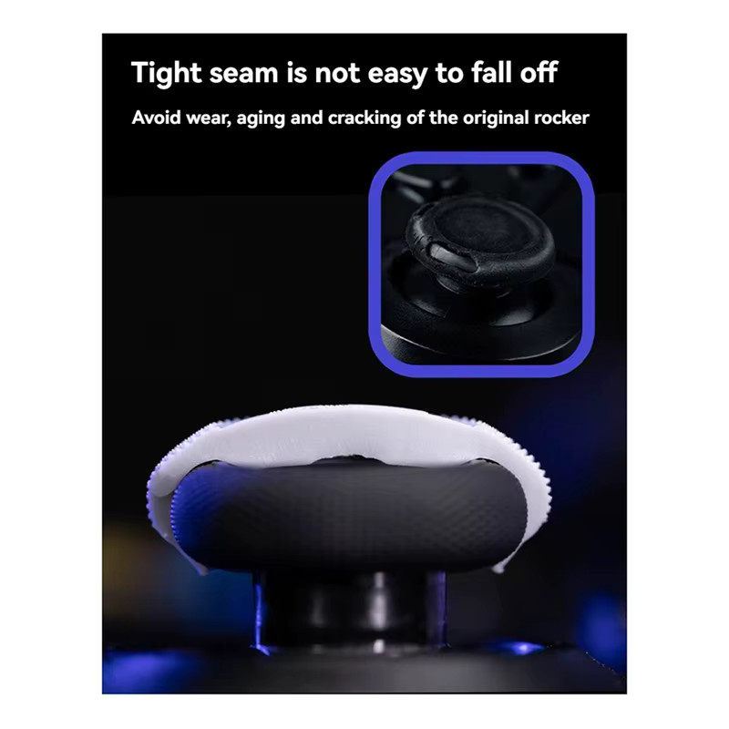 Skull & Co. Convex Thumb Grips Set für Steam Deck, OLED, ROG Ally und X, 4 Stück Analog Stick Caps, Schwarz - Bild 5