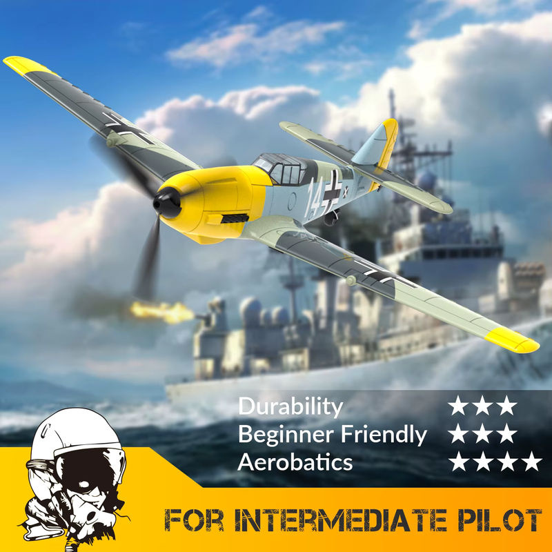VOLANTEXRC BF 109 4-Kanal-Fernbedienungsflugzeug RTF - Bild 3