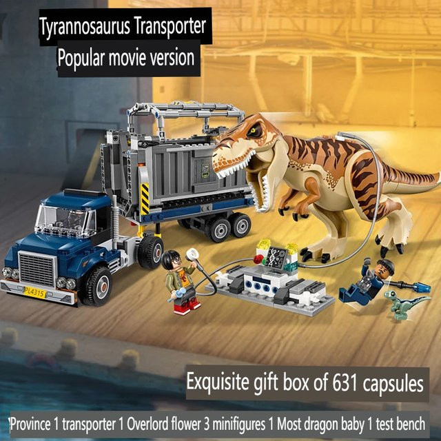 Dinosaurier-Serie T. Rex Transport, Bausteine, Fahrzeuge - Bild 1