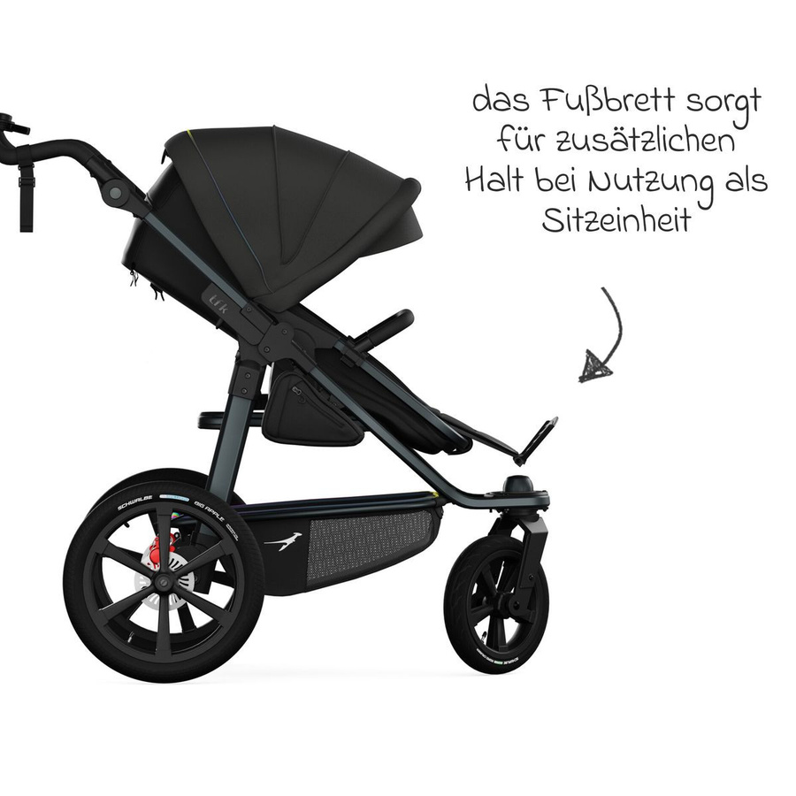 TFK Kombi-Einheit mit Wanne und Sitz für Mono 3/4 & Pro in Anthrazit - Bild 5