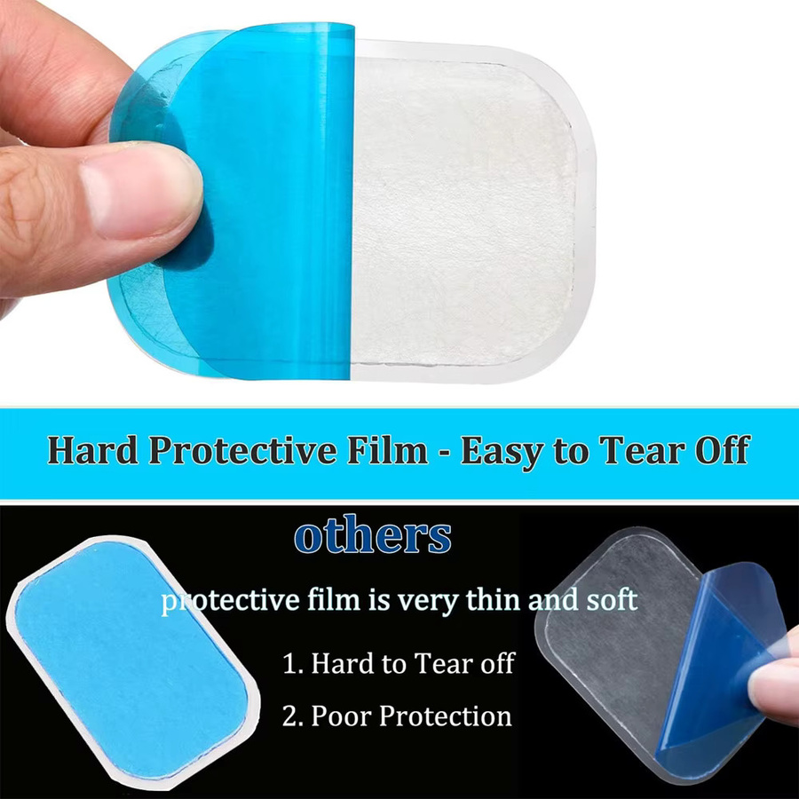 SUOLAER EMS Gel Pads, Hydrogel Aufkleber für Bauchmuskel-Stimulator - Bild 3
