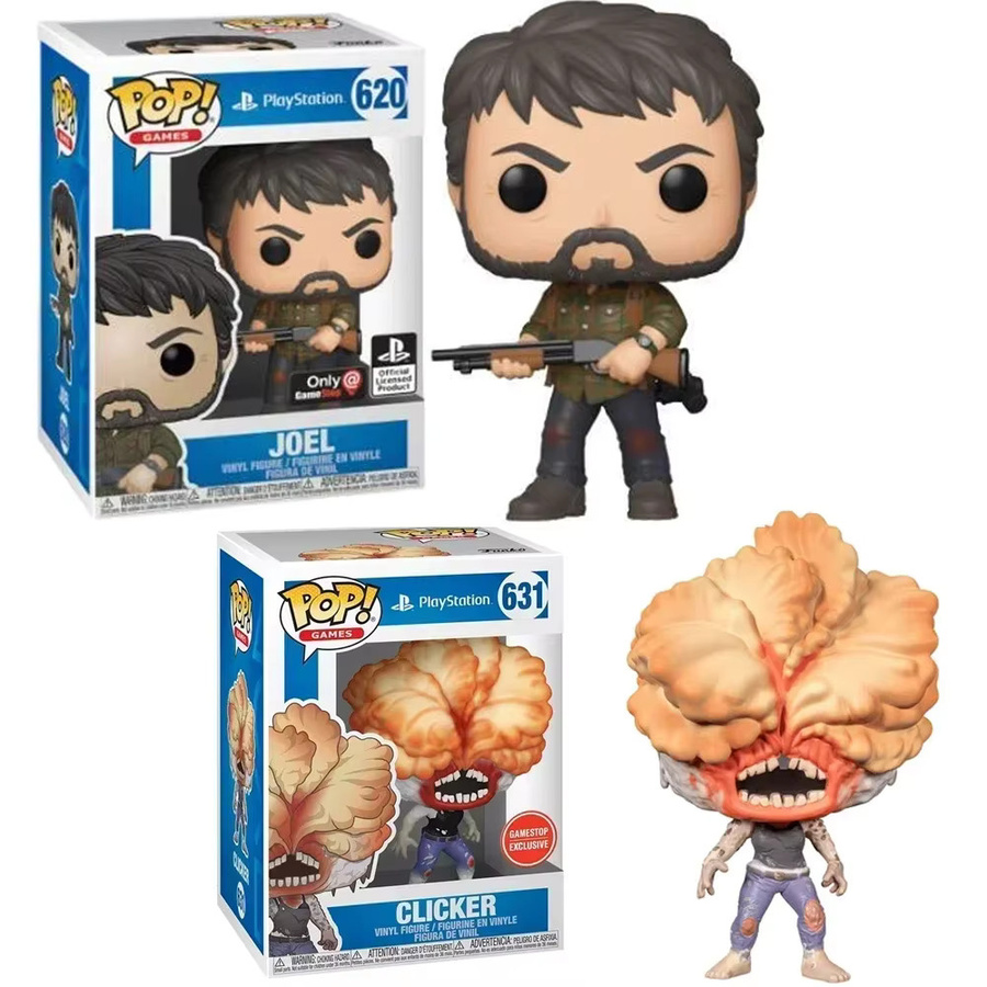 Funko The Last of Us Ellie, Joel, Clicker, Vinylfigur, Set / Bundle - Bild 1