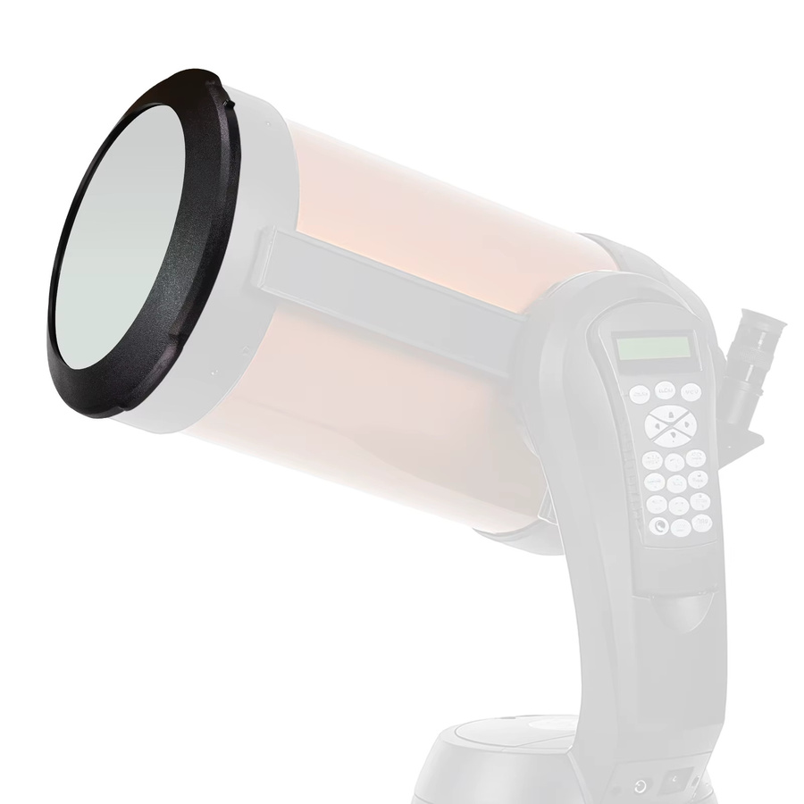 Datyson Solarfolien-Objektivabdeckung mit 225 mm Blende für Celestron CPC 800 und NexStar 8SE 8 Zoll in Schwarz zur Beobachtung von Sonnenflecken mit dem Teleskop - Bild 2