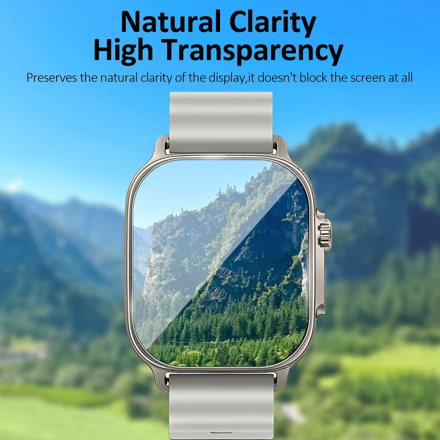 Realme Displayschutzfolie für Watch5, 46 mm, transparent - Bild 2