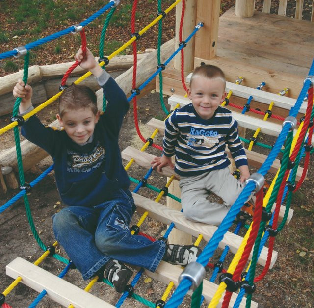 Netzbrücke Hängebrücke 250 cm - Bild 1
