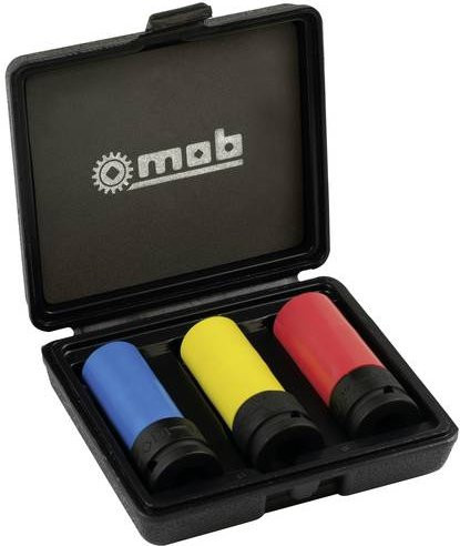 MOB Steckschlüssel 3-teiliges Set 1/2 Zoll in Multicolor - Bild 1