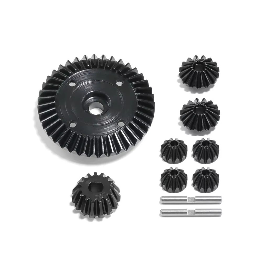 Tamiya Metall-Differenzialgehäuse und Stahl-Differenzialgetriebesatz, Zubehör - Bild 3