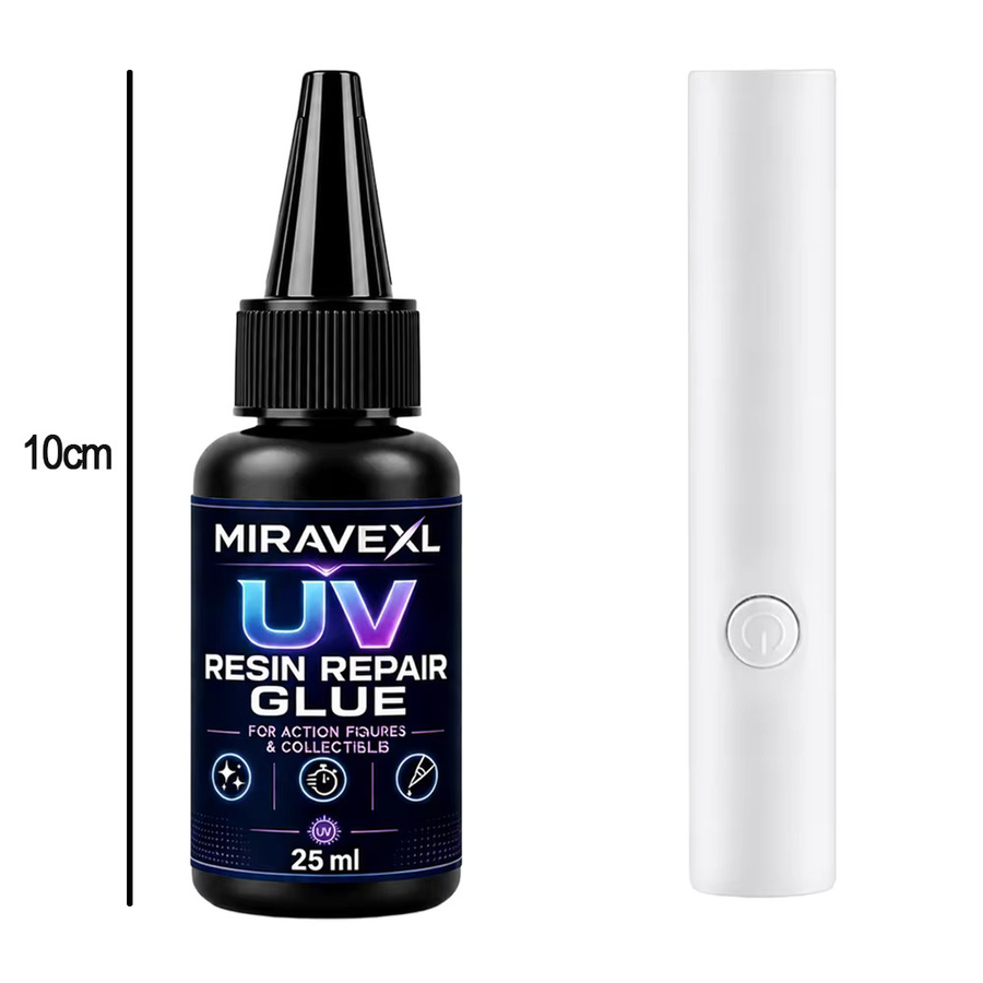 MIRAVEXL UV-Epoxidharz-Kleber für DIY Schmuckherstellung und Handwerk, transparent, 25 g - Bild 4