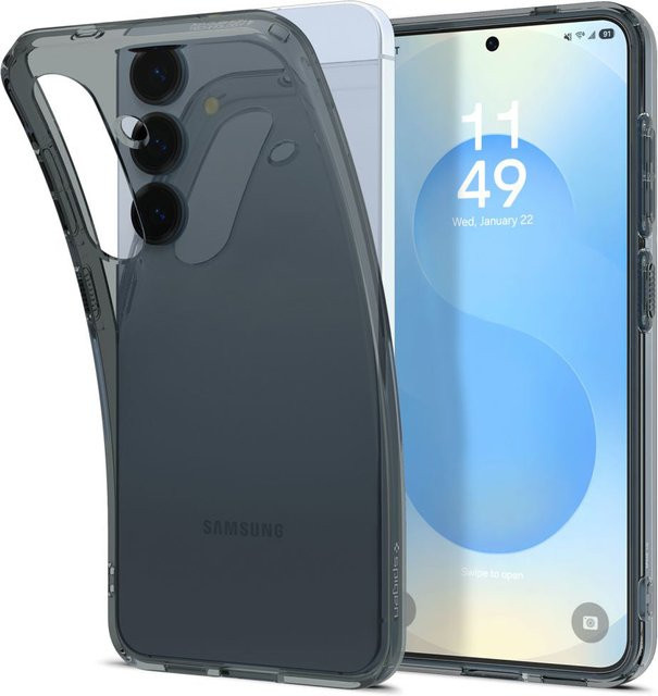 Spigen Liquid Crystal Schutzhülle für Samsung Galaxy S25+ in Rauchfarben - Bild 1