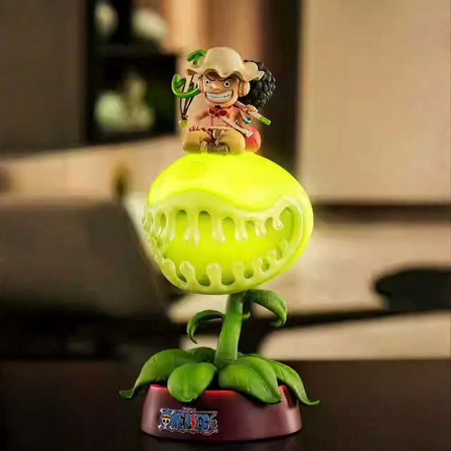 Bandai One Piece Devil Fruit Series Nachtlichtlampe, Sprachgesteuert, PVC - Bild 1
