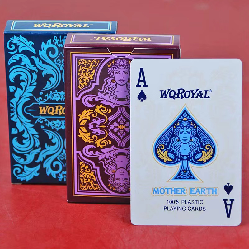 Vorinclex Magische Box, Kunststoff-Spielkarten-Set, 55-Spielkarten, Blau, Bunt / Mehrfarbig - Bild 1