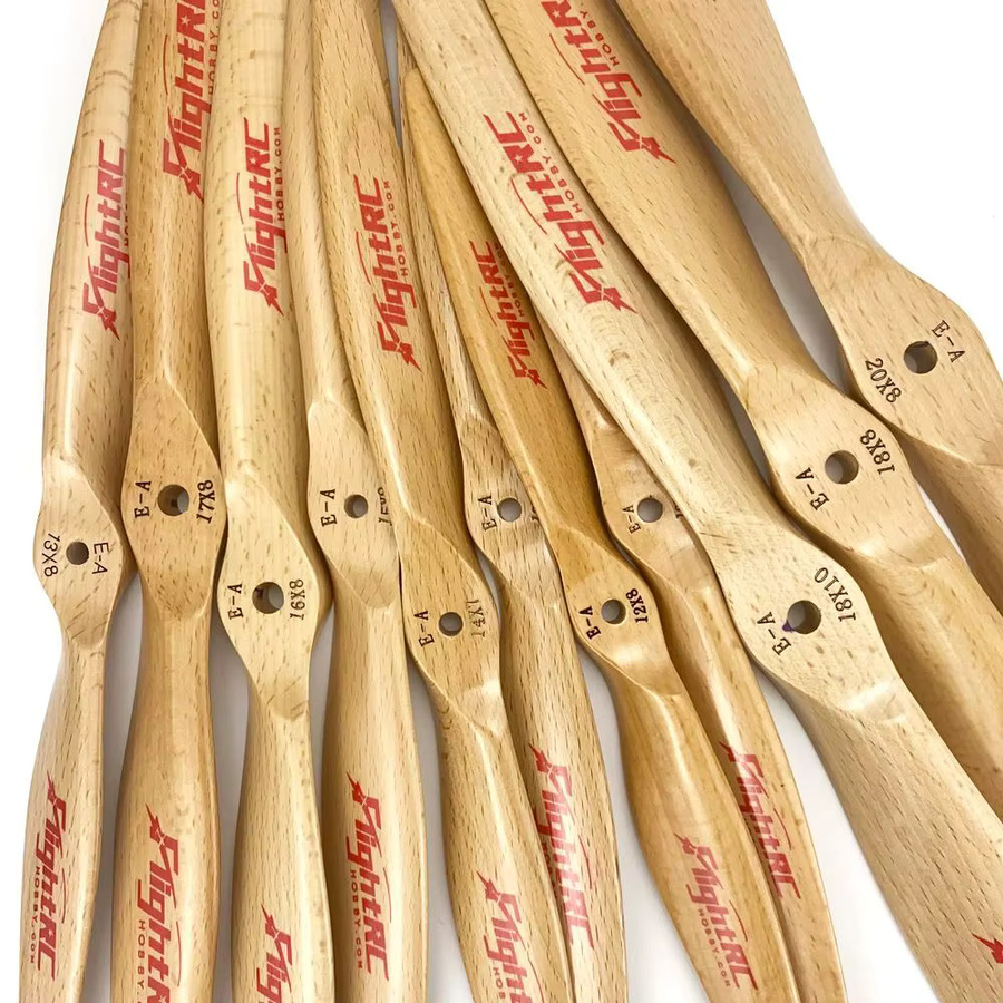 FlightRC Hobby Elektrische Propeller CW Buche Holz für RC Flugzeug Motor - Bild 2