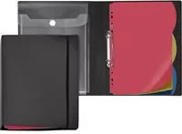 Veloflex Ringbuch Diamond A4 aus Kunststoff in Schwarz und Multicolour mit 2 Ringen - Bild 1