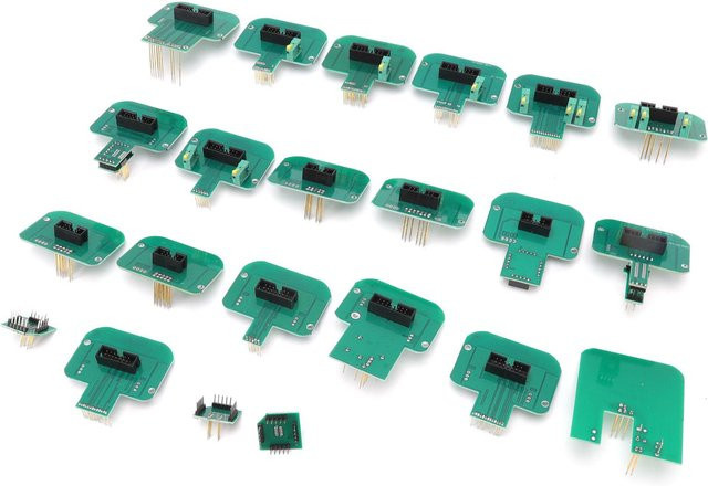 Kkmoon 22 Stück LED BDM Rahmen Prüfadapter Grün Professionelles Chip-Tuning-Werkzeug Ersatz für Bosch Blue - Bild 1