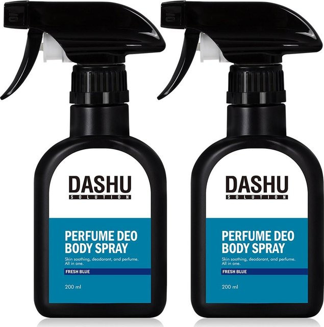Dashu Solution Deodorant Körperspray Fresh Blue, 200 ml, Unisex - Bild 1