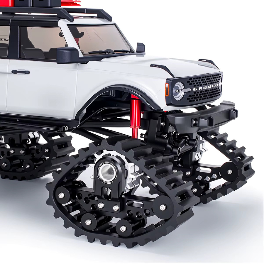MALOM RC RC Crawler Metall-Schneeketten-Rad-Reifen-Set, 1:24, Zubehör - Bild 5