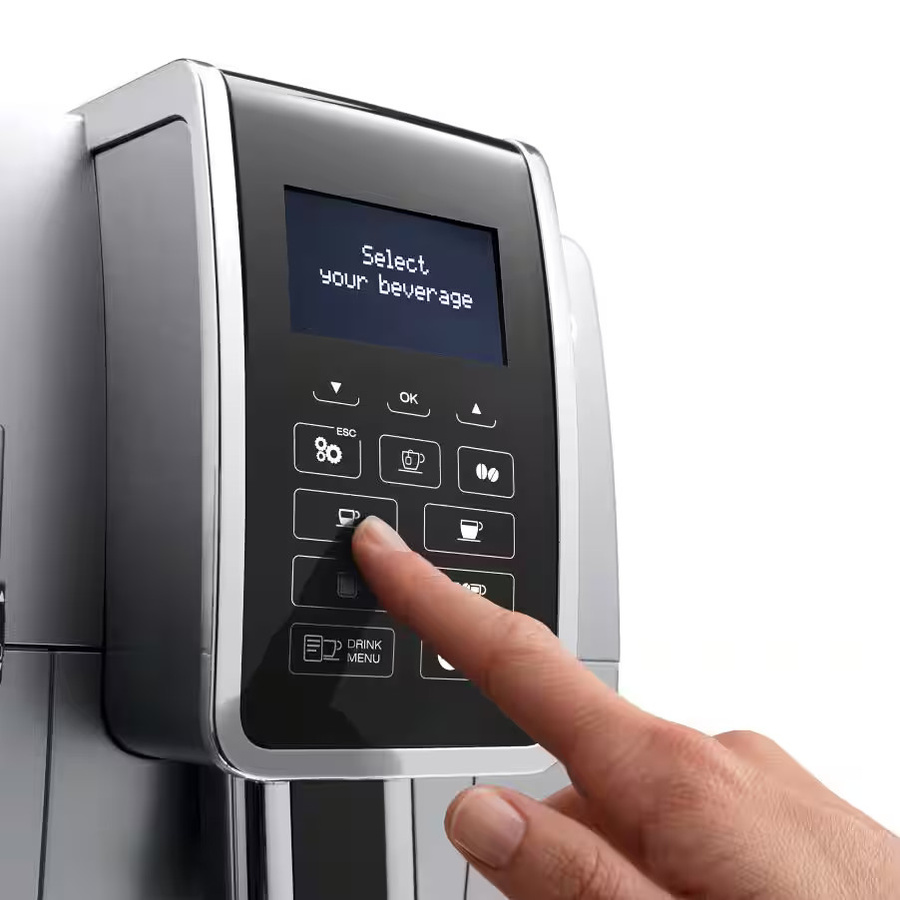 DeLonghi Dinamica Kaffeevollautomat ECAM 350.35.SB in Schwarz und Silber - Bild 4