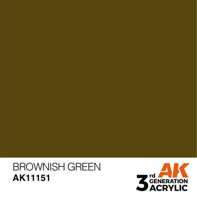 AK Interactive Brownish Green, 17ml - Bild 1