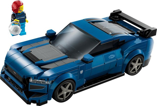 LEGO Speed Champions Ford Mustang Dark Horse Sportwagen in Blau - Bild 2