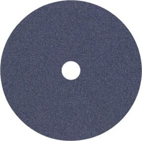 Klingspor Fiberscheibe CS 565 für Winkelschleifer, Blau, Korn 36, Durchmesser: 11,5 cm, Breite: 2,2 cm - Bild 1