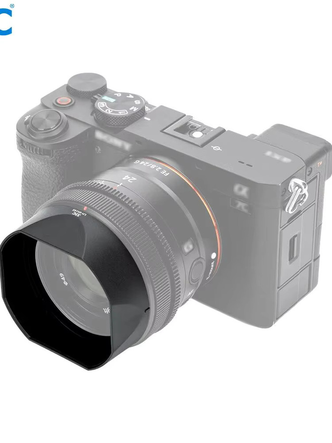 JJC Gegenlichtblende Schwarz für Sony FE 24mm F2.8 G, FE 40mm F2.5 G und FE 50mm F2.5 G Objektive ersetzt ALC-SH165 und ALC-SH166 - Bild 7