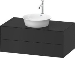 Duravit Waschtischunterschrank White Tulip in White, wandhängend, B/T: 100 x 55 cm - Bild 1