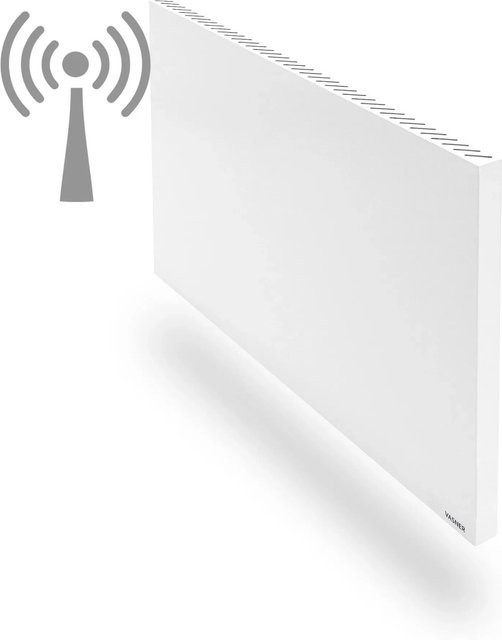 Vasner Hybrid-Infrarotheizung Konvi RX 1.200 W in Weiß mit Fernbedienung und Überhitzungsschutz, Wandmontage - Bild 1