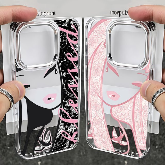 Tokidoki Handyhülle mit Cartoon-Design für iPhone 11 bis iPhone 17 Pro Max, transparent und mehrfarbig - Bild 1