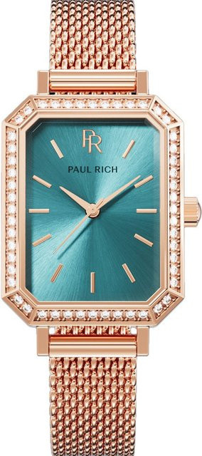 Paul Rich Damenuhr, Quarz, Edelstahl, Eckig, 23 mm, 3 ATM - Bild 1