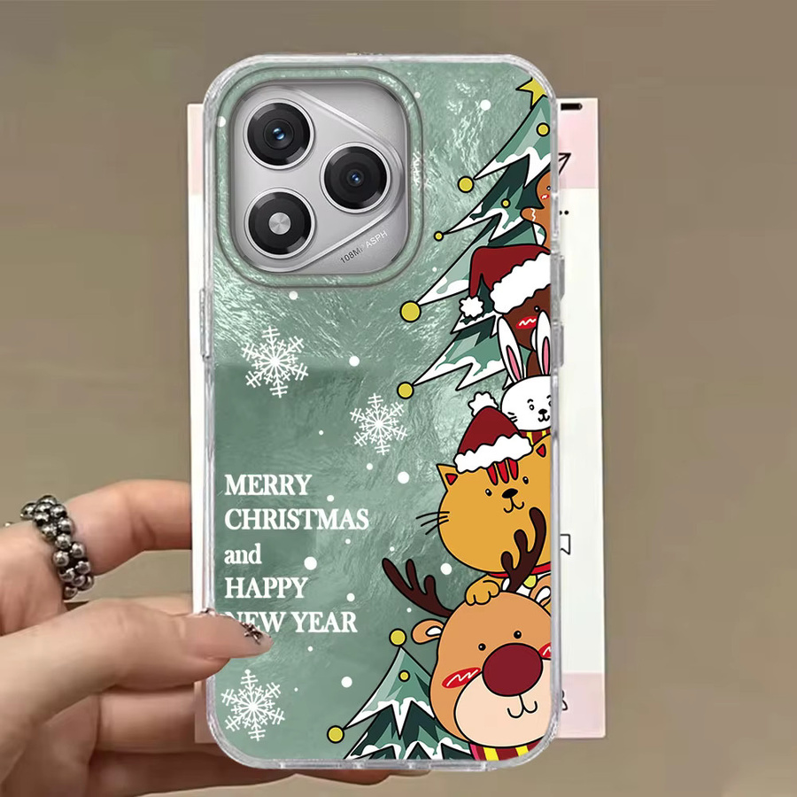 Schneemann Handyhülle für Honor Modelle in Multicolor - Bild 3