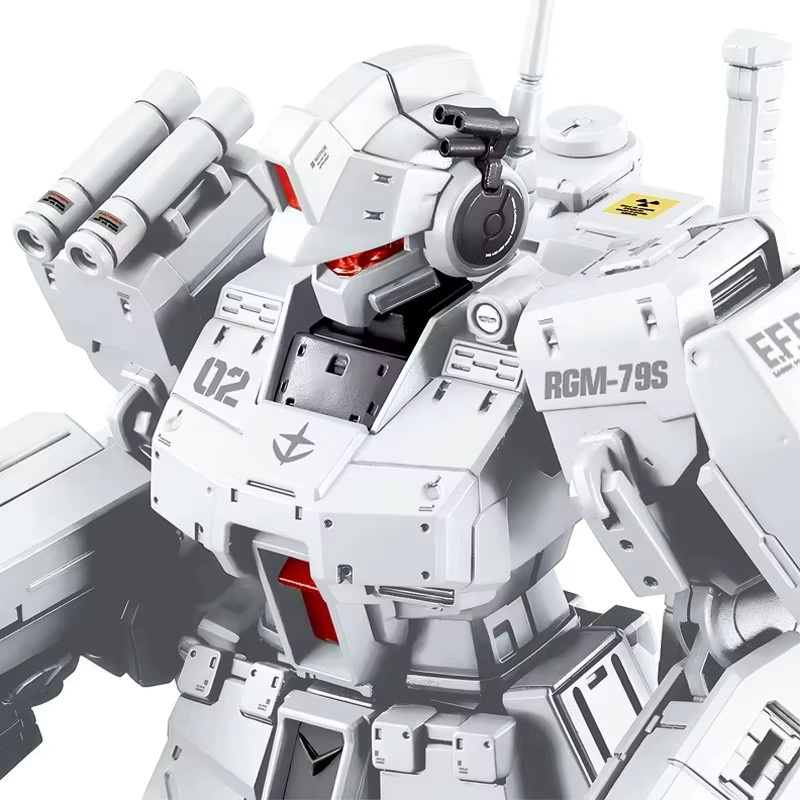 TAKARA TOMY HG 1/144 GM Sparta RGM-79 Snow And White Dog Squad, Bausatz, Actionfiguren - Bild 3