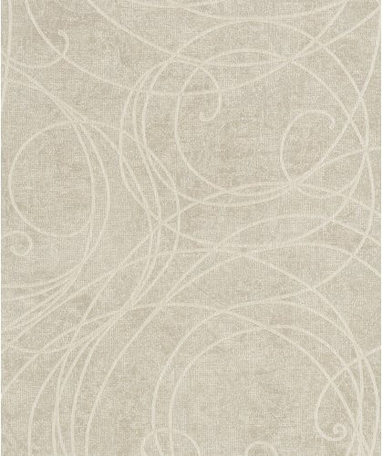 Marburg Vliestapete Illustration in Beige mit abstraktem Design - Bild 1