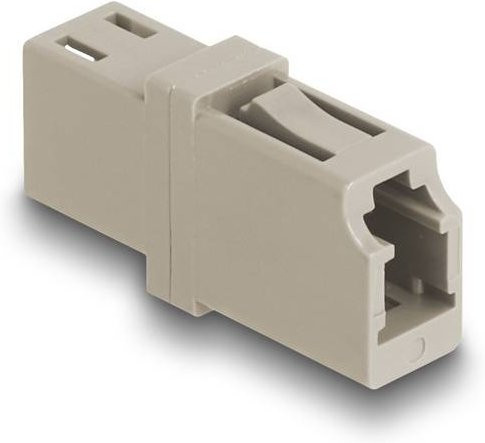 Delock LWL-Kupplung 87986 Durchgangsadapter in Beige - Bild 1