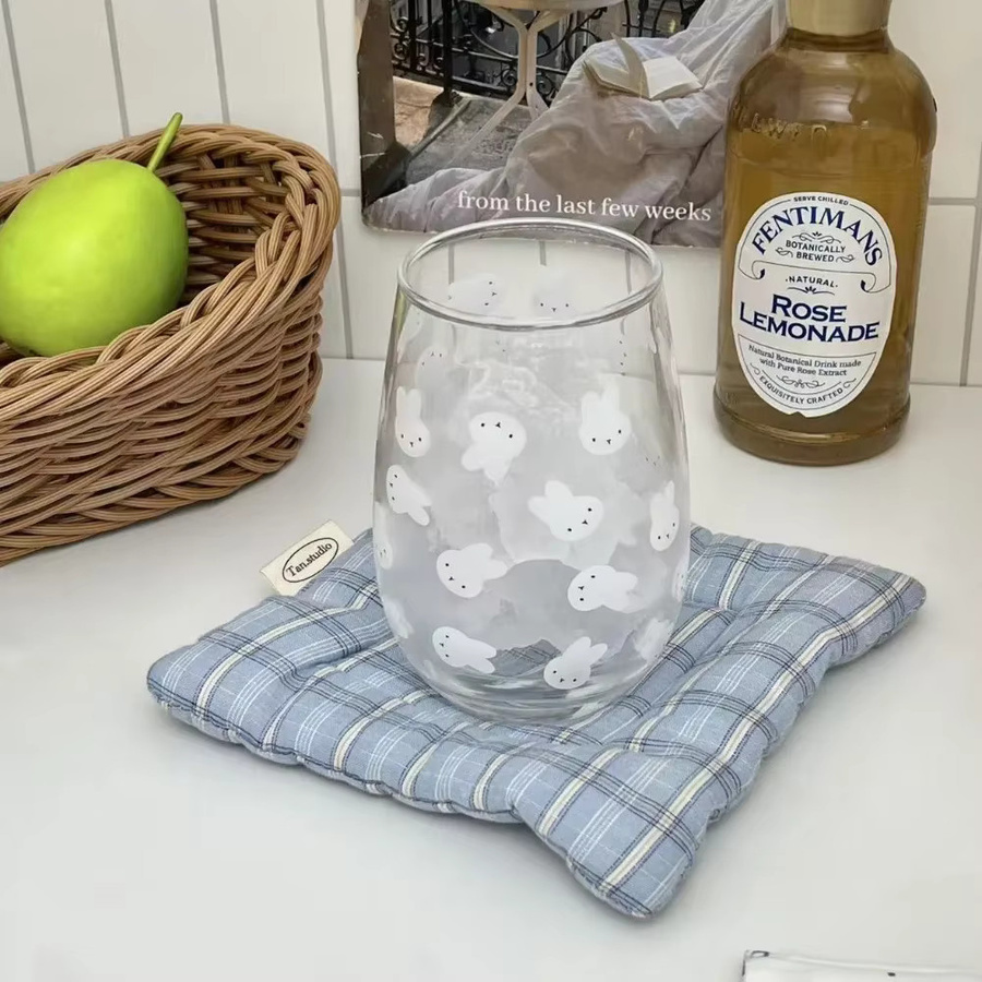 Miffy Kawaii Glasbecher transparent 550 ml - Bild 2