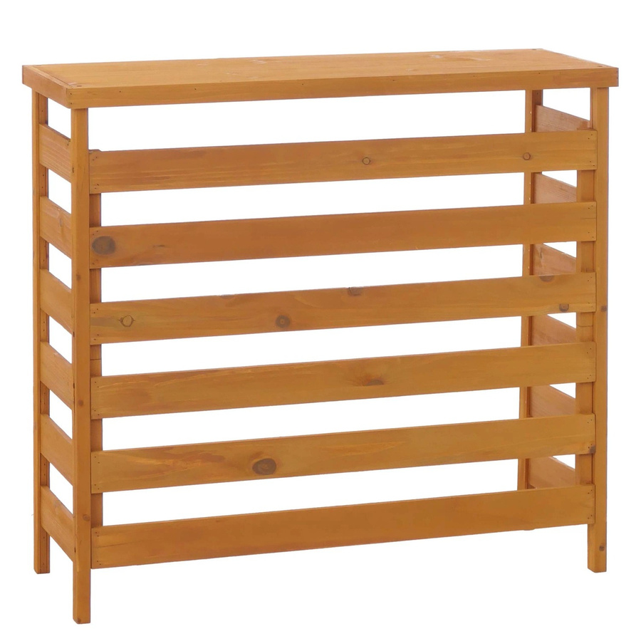 MCW Verkleidung für Klimaanlage und Wärmetauscher Q15 aus Holz in Natur, B/T/H: 78 x 84 x 32 cm - Bild 3
