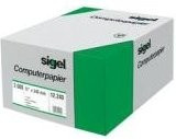 sigel DIN-Computerpapier endlos, A5, weiß, 70 g/m² - Bild 1