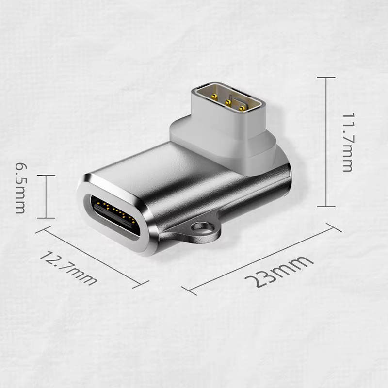 COROS USB-C Ladekabel Adapter für Tempo Pro Smartwatch in Silber - Bild 2