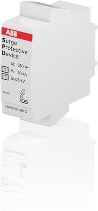 ABB 2CTB803886R0000 OVR T2 N 80-350 C Ersatzschutzmodul 30 kA in Weiß - Bild 1