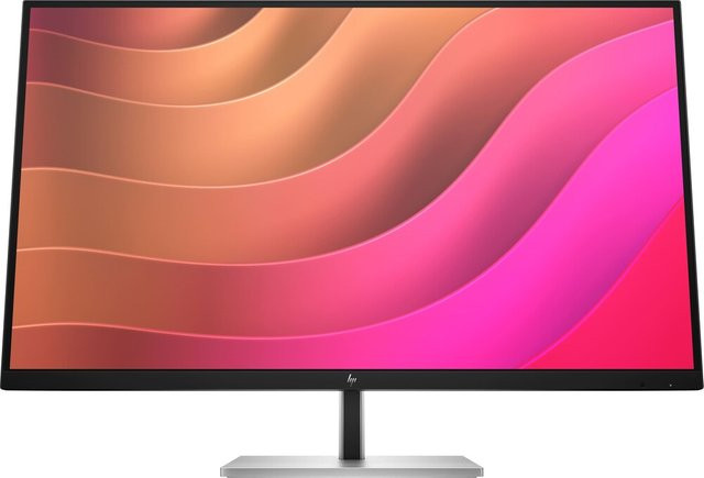 HP E32k G5 Office-Monitor 31.5 Zoll 4K UHD IPS Display Schwarz Silber HDMI DisplayPort USB-C Pivot - Bild 1