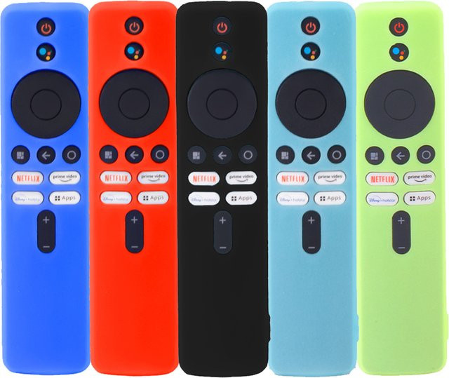 Stoßfeste Silikon-Schutzhülle für Xiaomi Mi TV Stick 2nd Gen und Mi Box 4K Ultra HD in Blau und Mehrfarbig - Bild 1