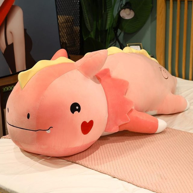 YESFEIER Dinosaurier Krokodil Plüschtier, 80cm - Bild 1
