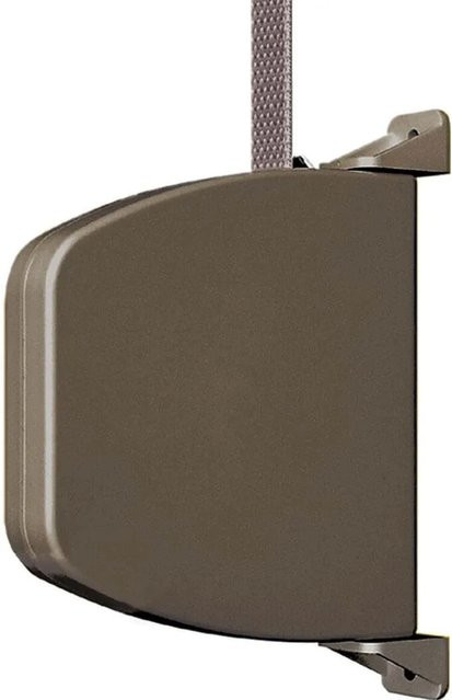 Schellenberg Aufschraubwickler Mini mit Rollladengurt schwenkbar Braun - Bild 1