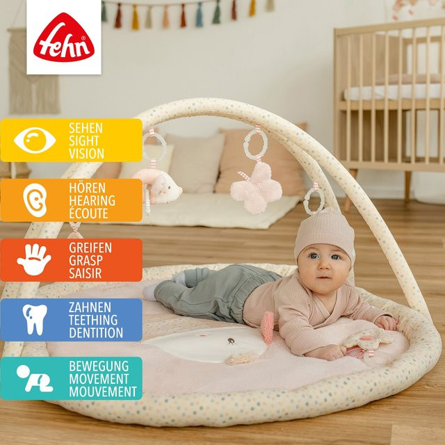 Fehn Spielbogen mit 3-D-Activity-Decke Vogel, ab 0 Jahre - Bild 1